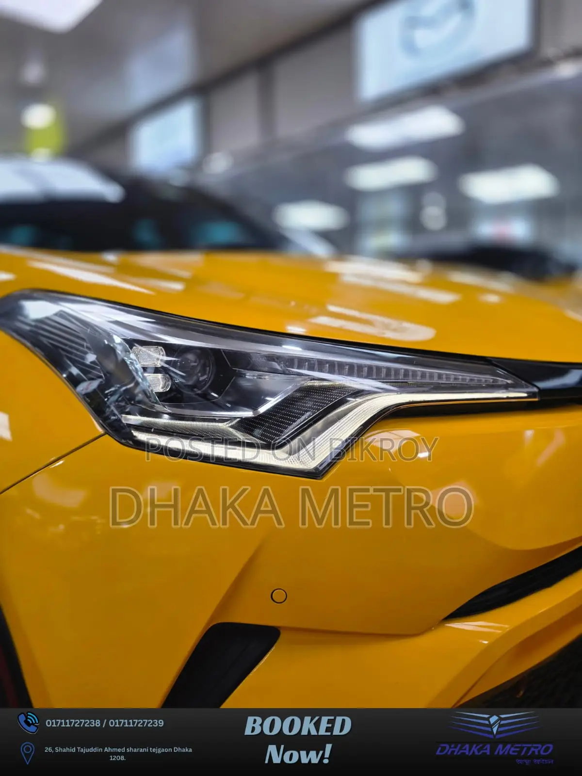 Toyota C-HR 2018 Yellow