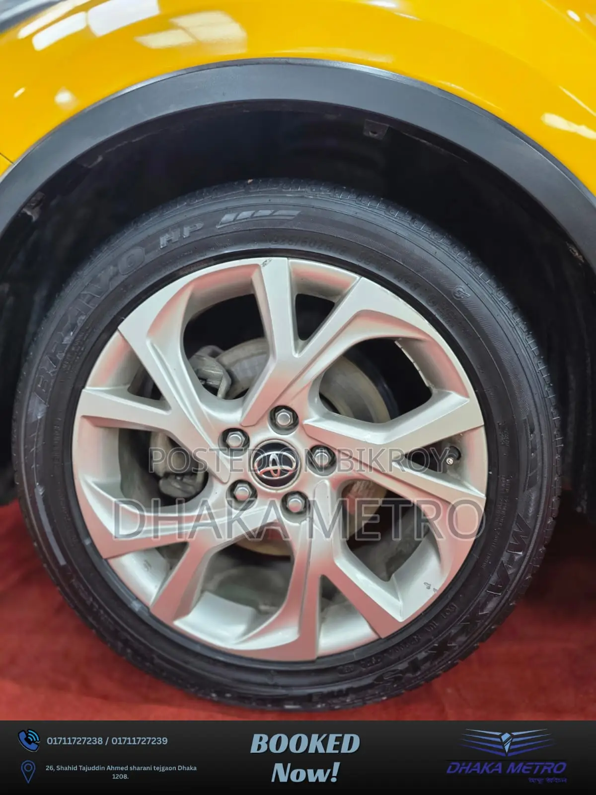 Toyota C-HR 2018 Yellow