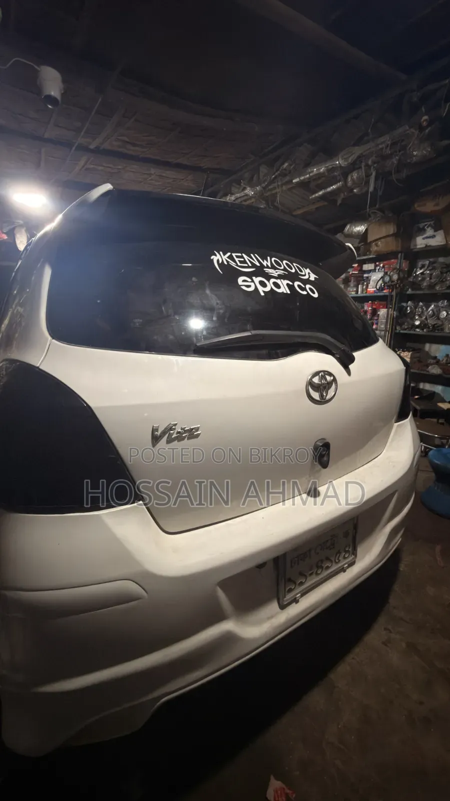 Toyota Vitz 2008 White