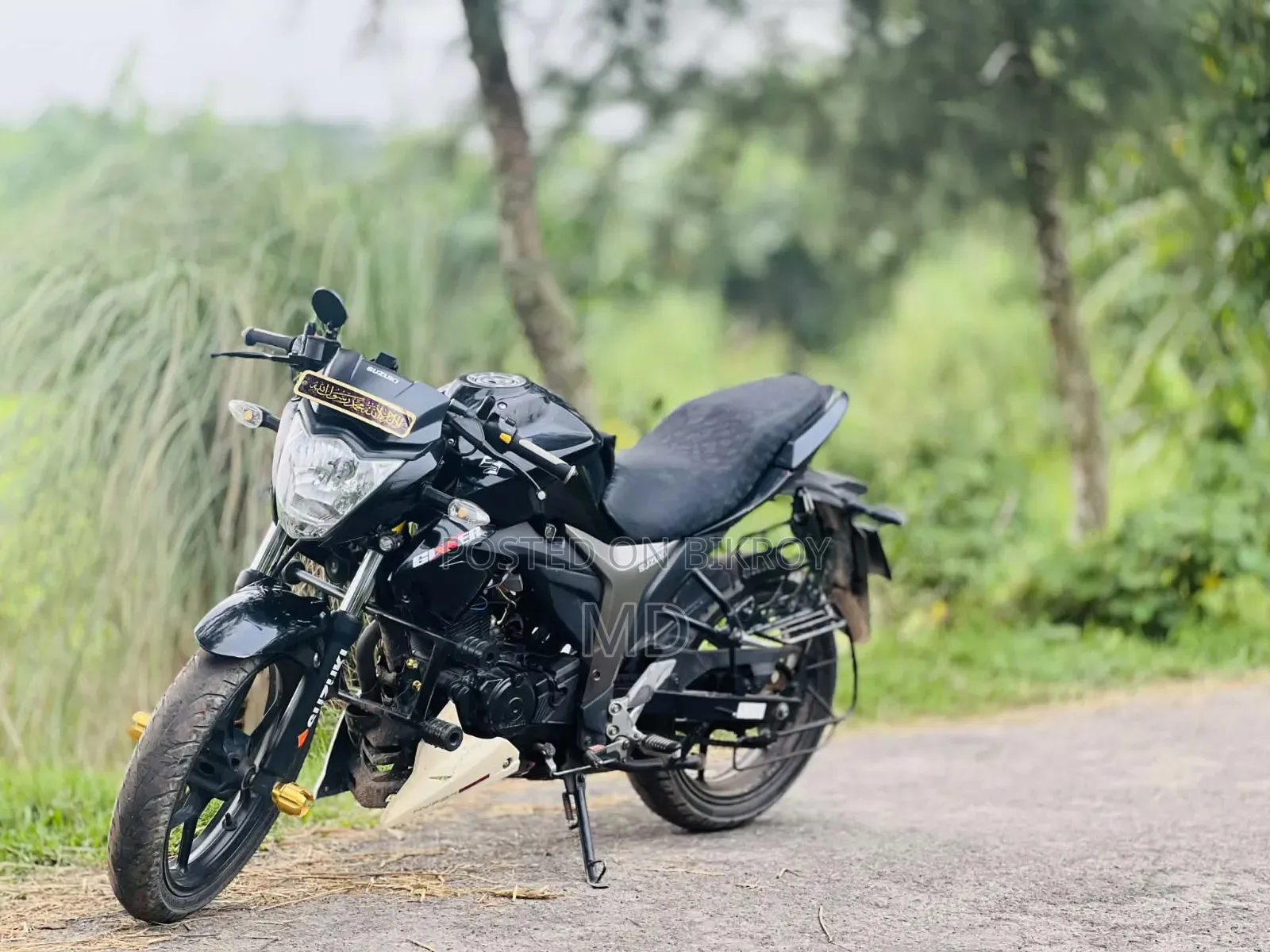 Suzuki Gixxer Monotone 2023 Black