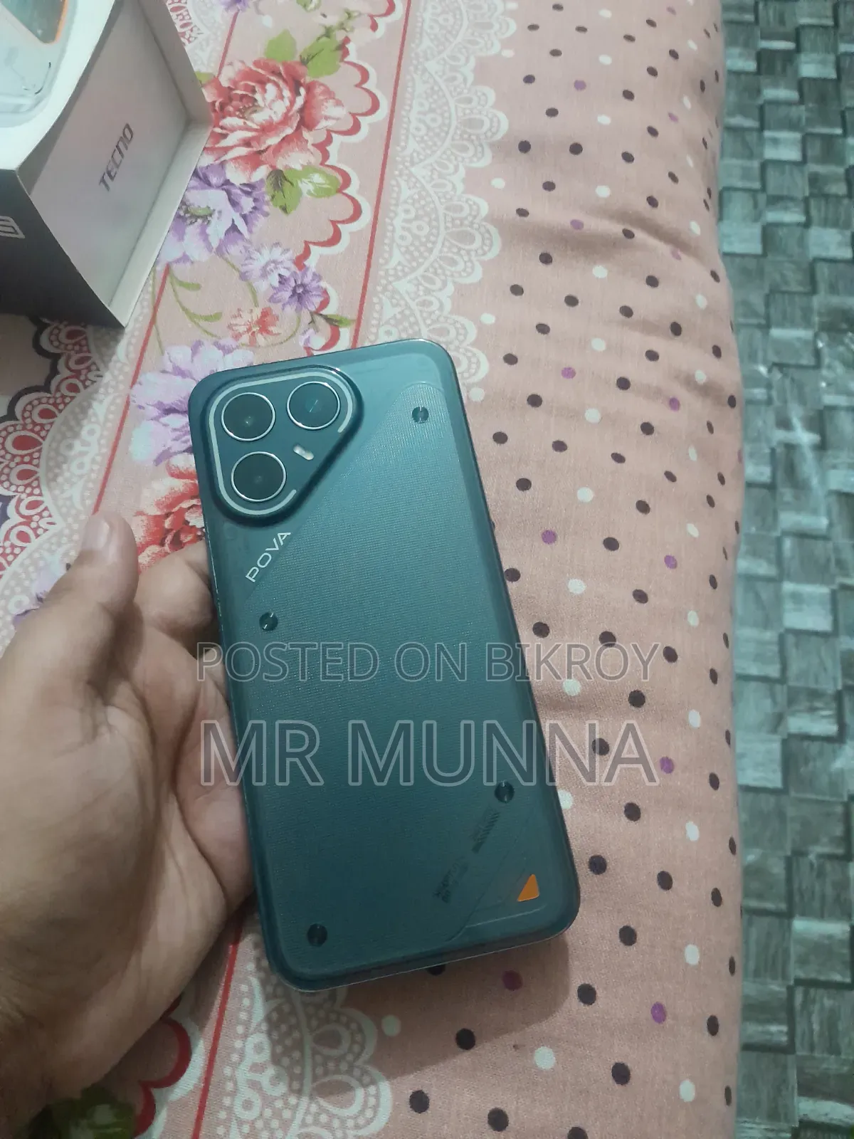 Tecno Pova 7 Pro 5G 256 GB Black