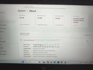 ল্যাপটপ এইচপি প্রোবুক ৪৪০ ১৬জিবি ইন্টেল কোর আই৫ এইচডিডি+এসএসডি ৫১২জিবি