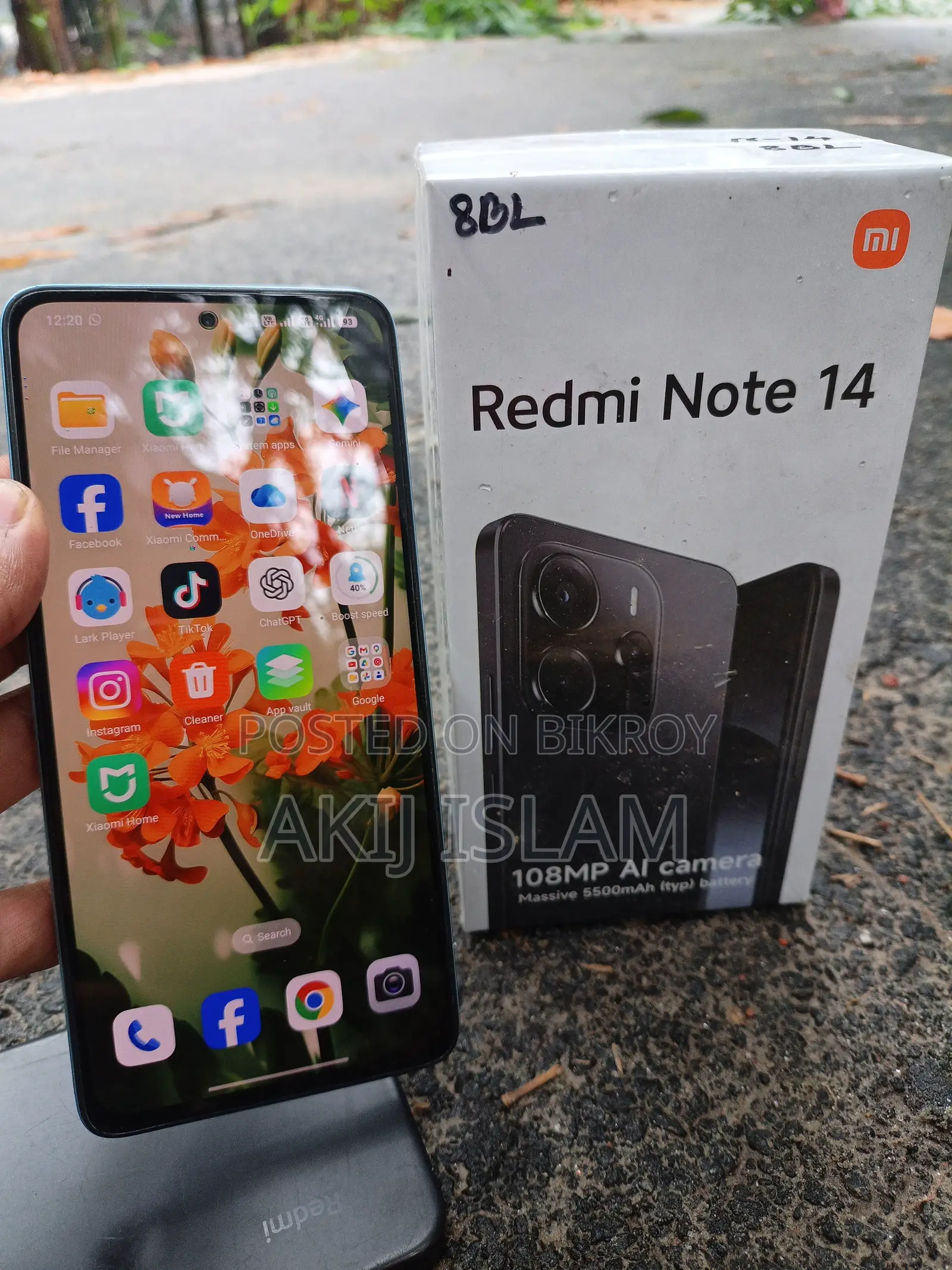 Xiaomi Redmi Note 14 4G 256 GB Blue