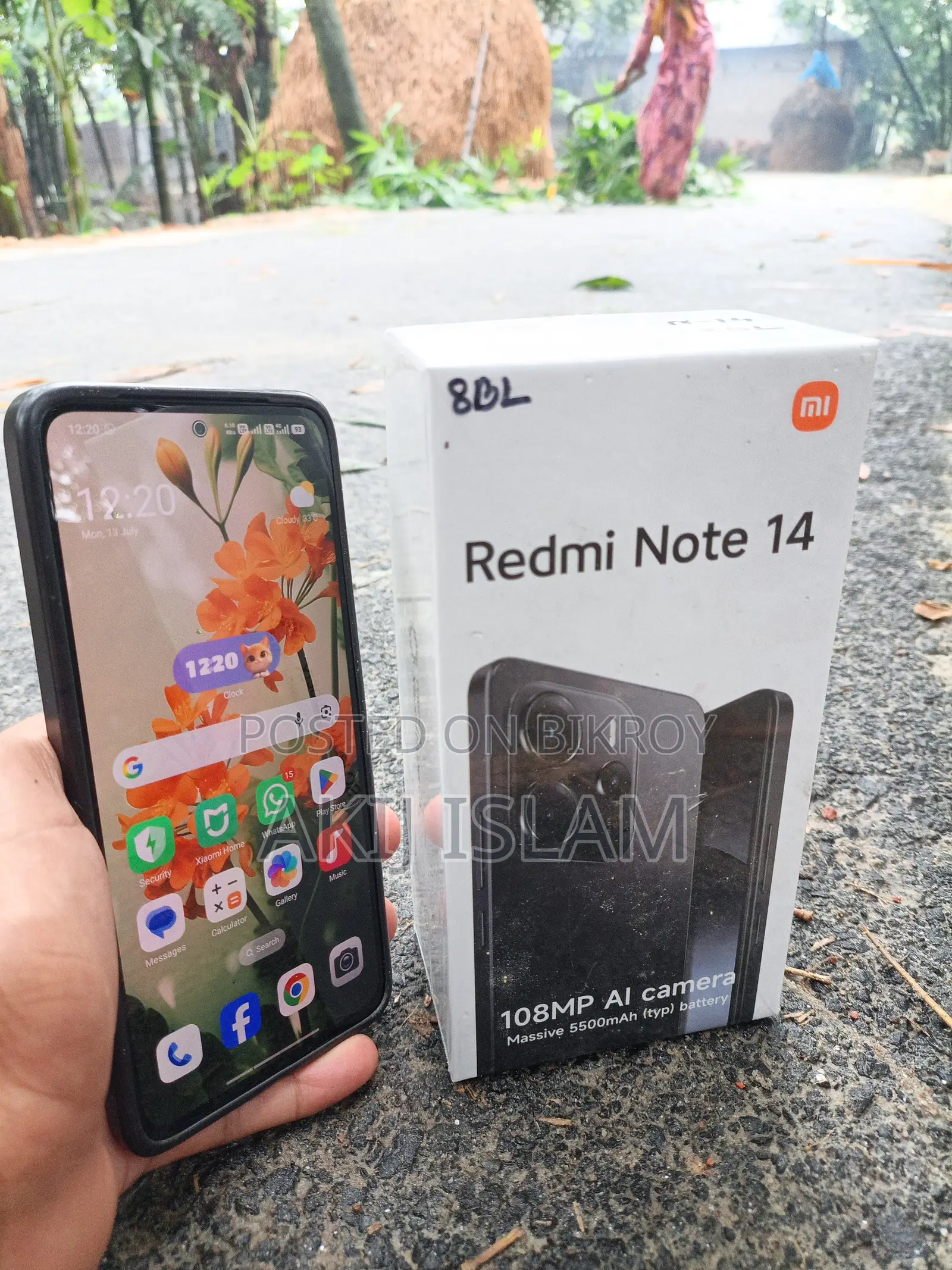 Xiaomi Redmi Note 14 4G 256 GB Blue