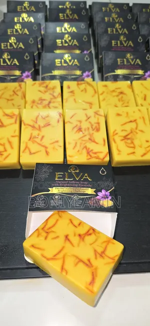 Elva Natural Saffron Soap With Brightening Formula [4 Weeks Challenge]
