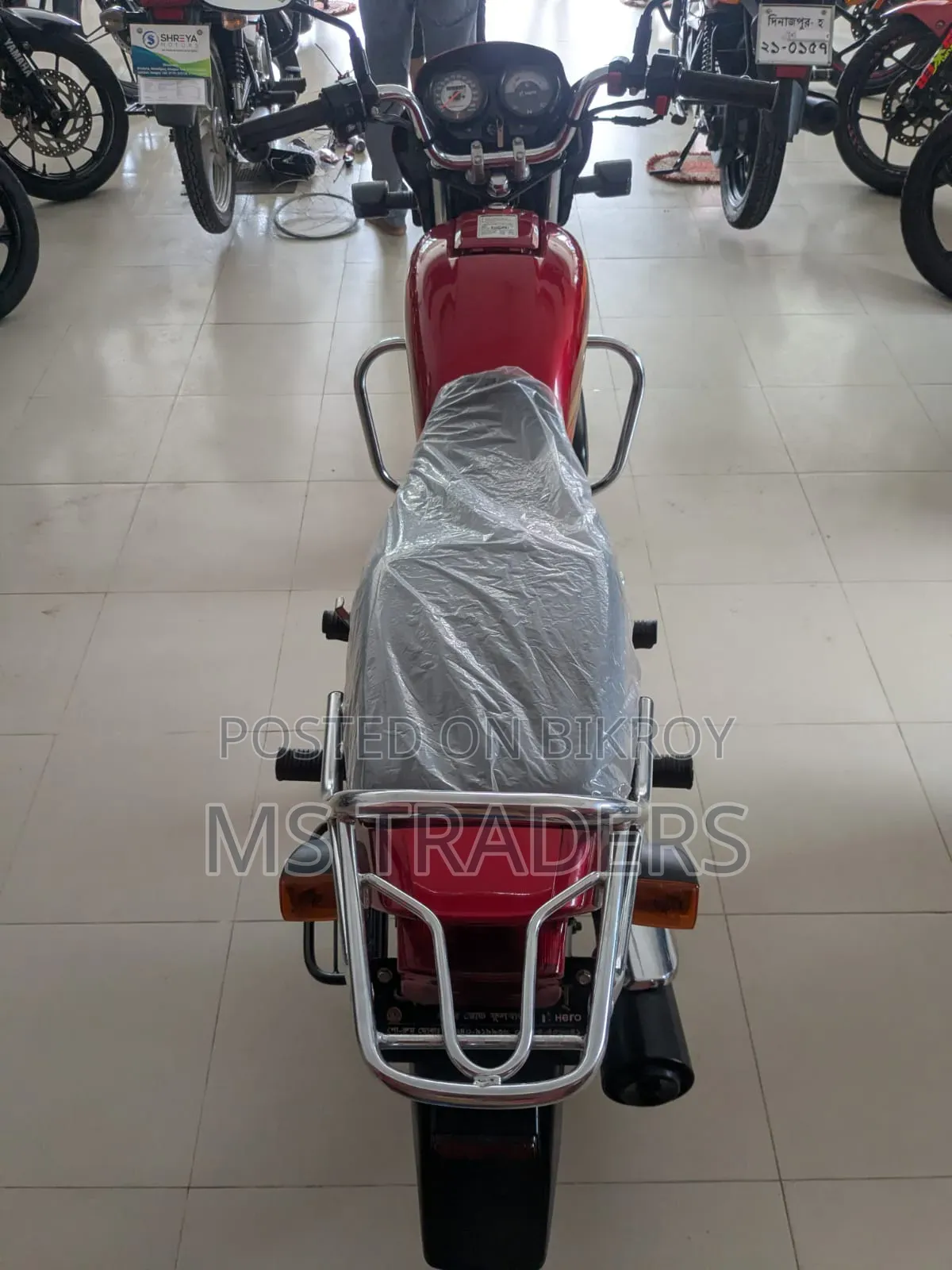 Hero Splendor Plus 2025 Red