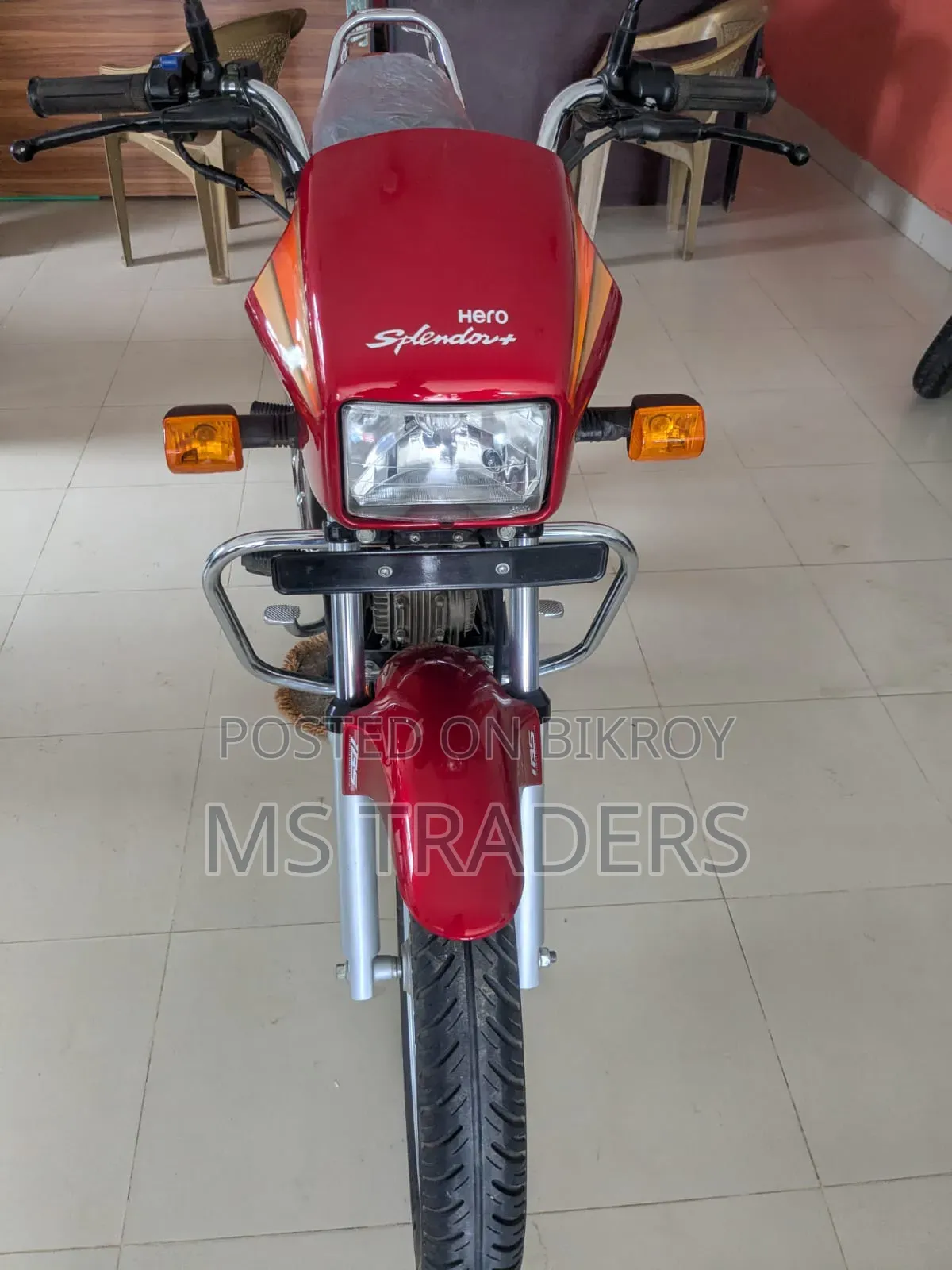 Hero Splendor Plus 2025 Red