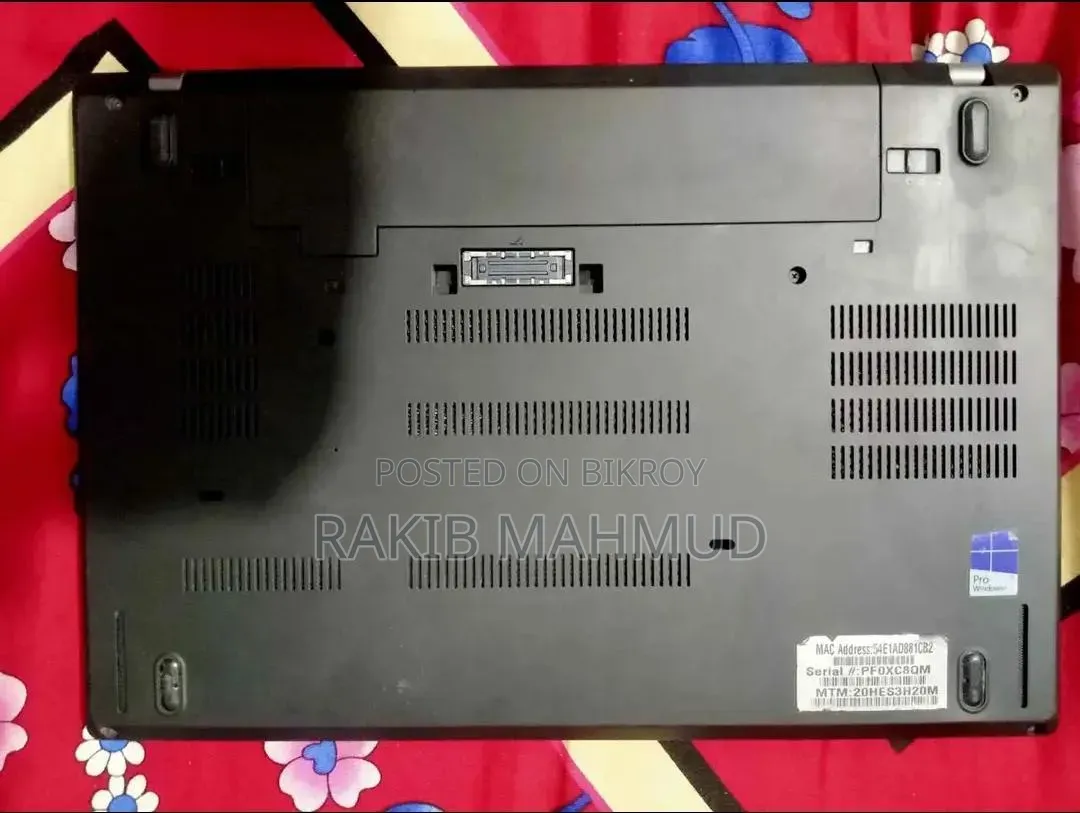 Laptop Lenovo ThinkPad T470 16GB Intel Core I5 SSD 256GB