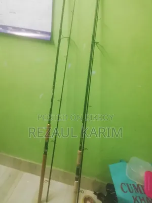 Fishing rod and fishing machine