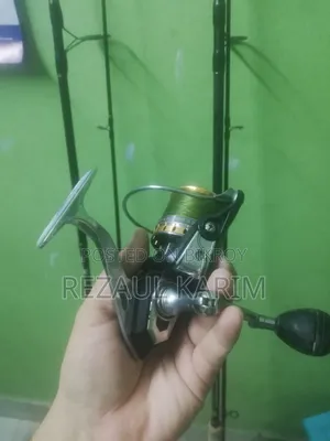 Fishing rod and fishing machine