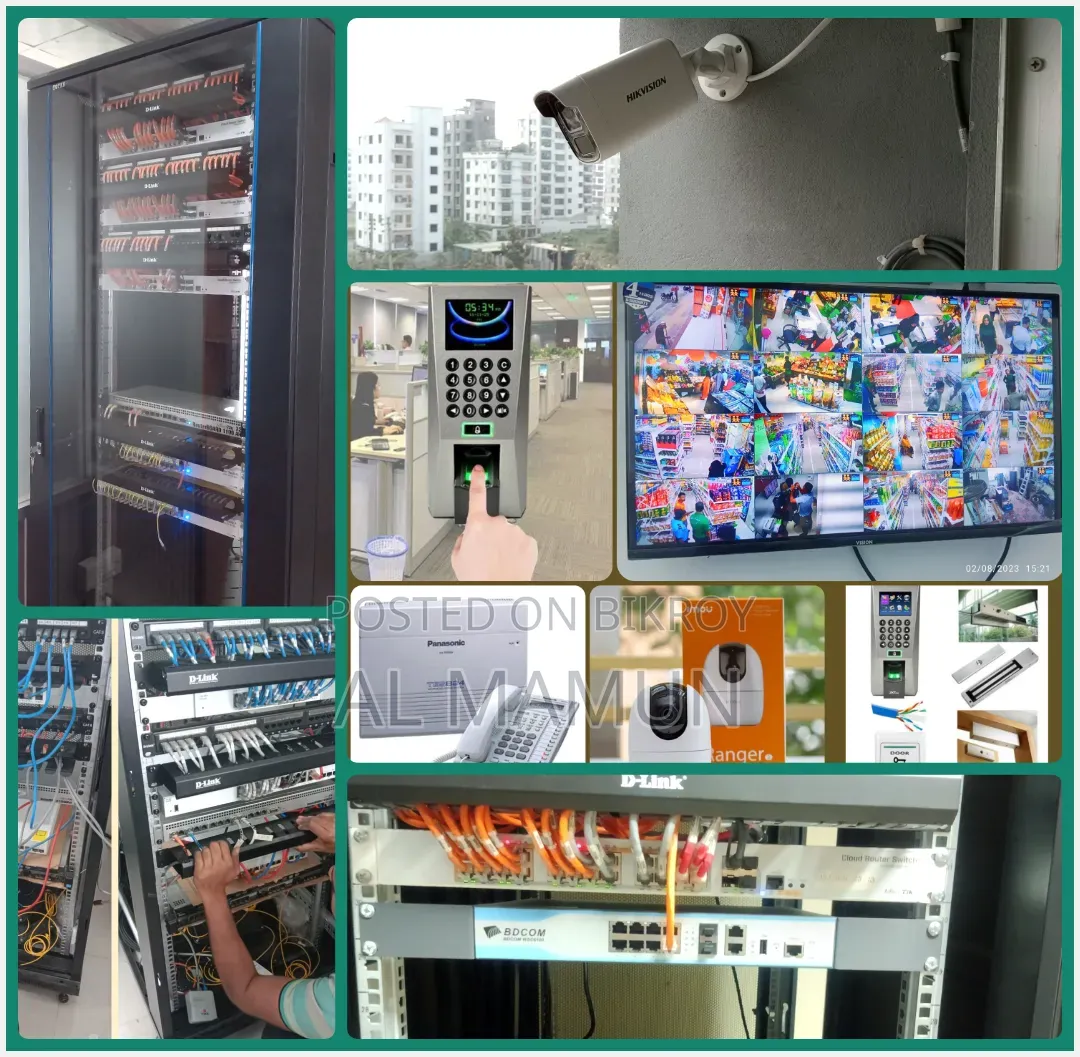 CCTV, Attendance Machine, Intercom, LAN Technician