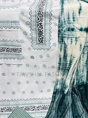 Premium Hand Block Cotton Three-Piece