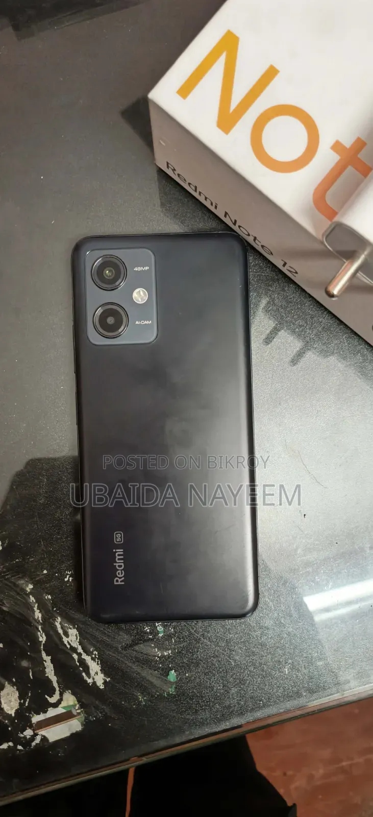 Xiaomi Redmi Note 12 5G 256 GB Black