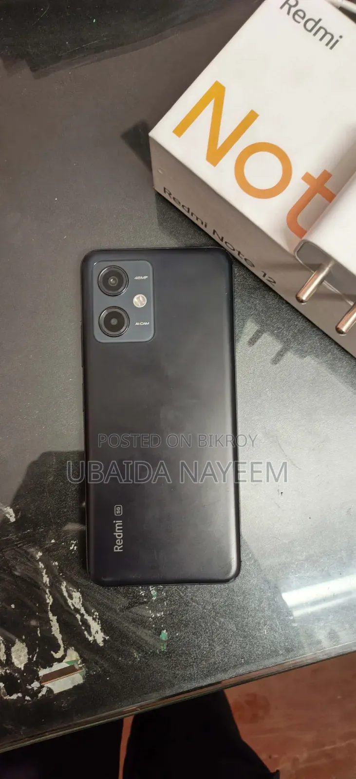 Xiaomi Redmi Note 12 5G 256 GB Black