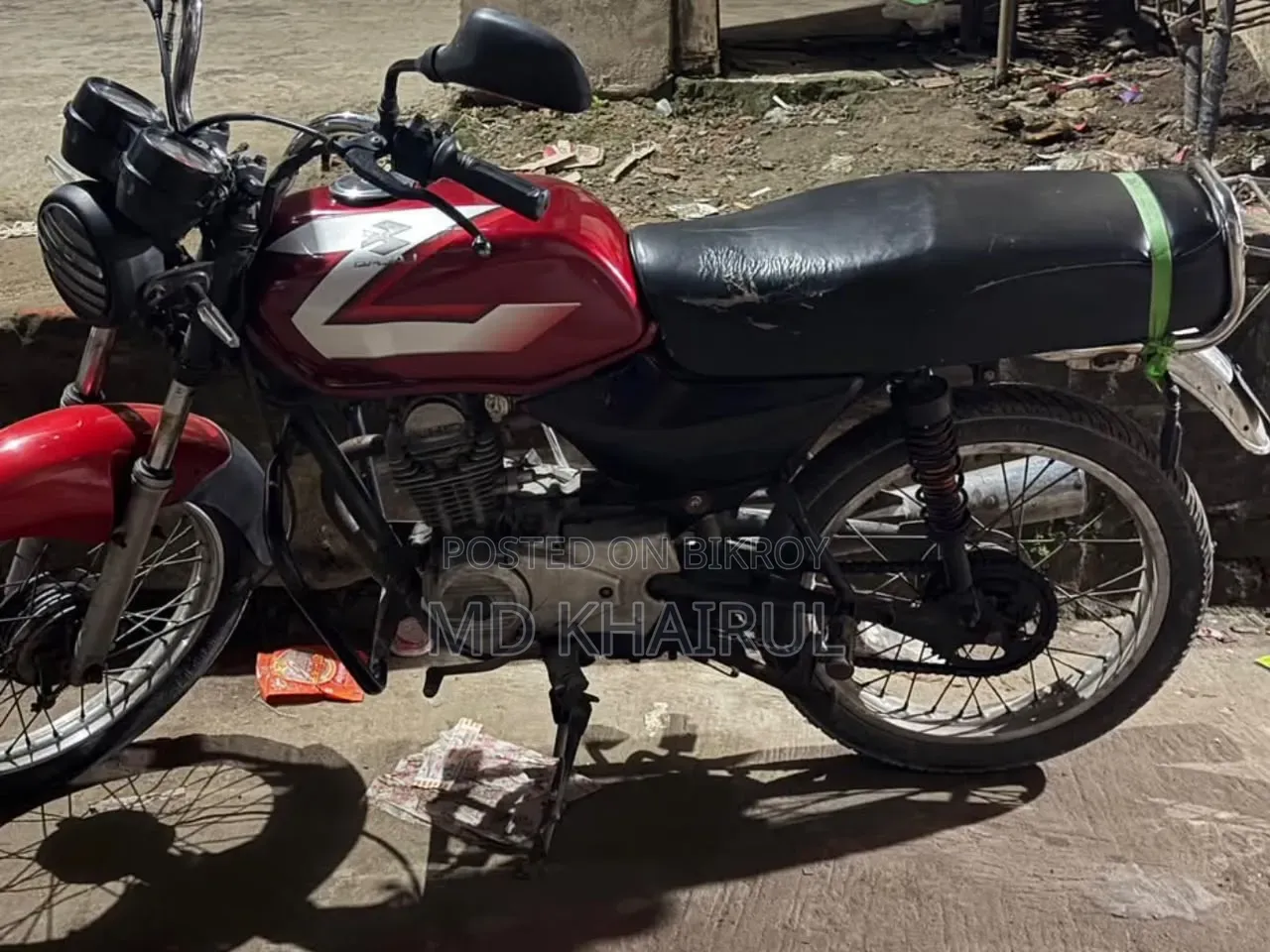 Bajaj CT 100 2001 Red