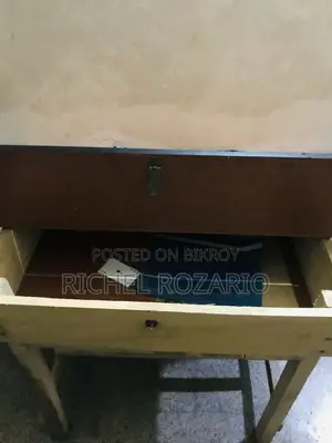 Bed and Study Table