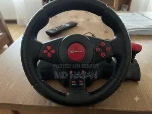 Xtrike Me Gaming Steering Wheel & Pedals (Gp-903) – Like New Condition