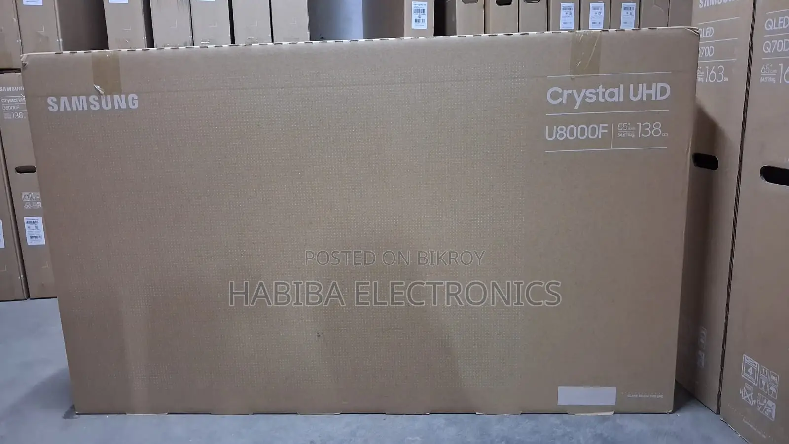 Samsung U8000F 55" Crystal UHD Smart TV