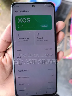Infinix Hot 50 Pro 4G 128 GB Blue