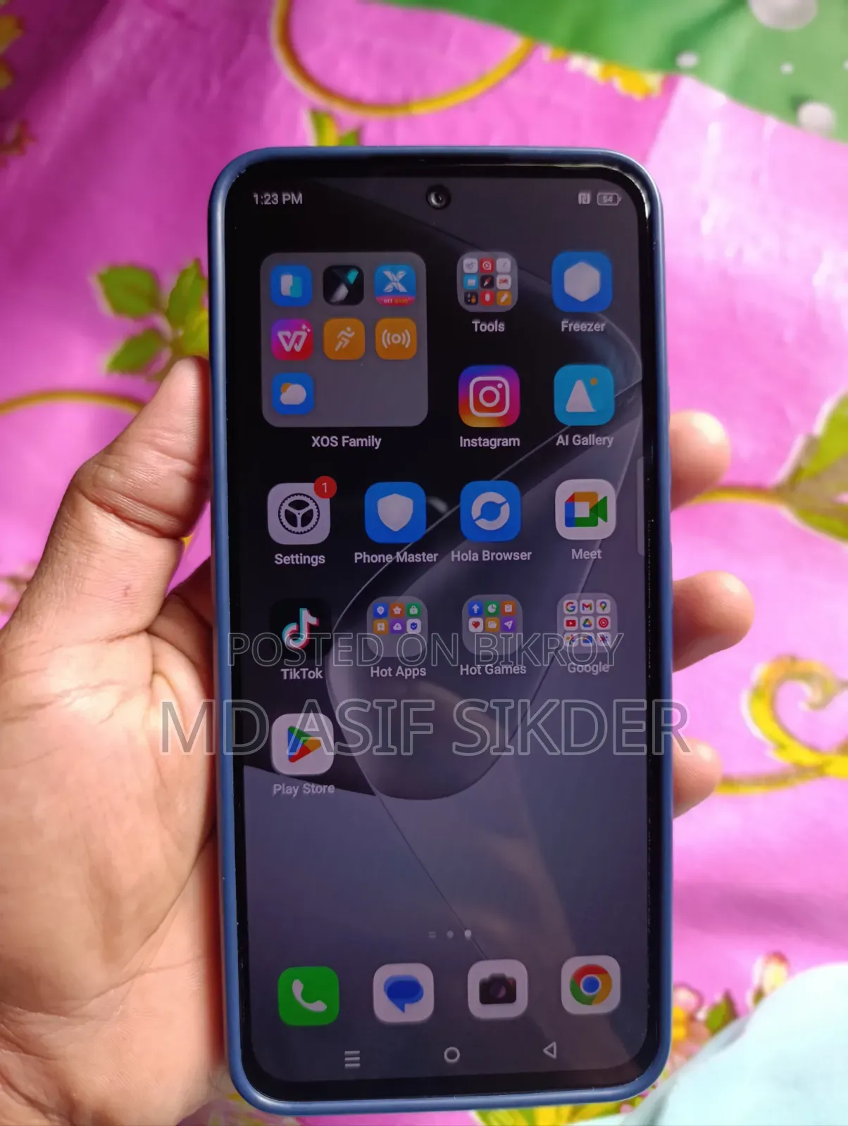 Infinix Hot 50 Pro 4G 128 GB Blue