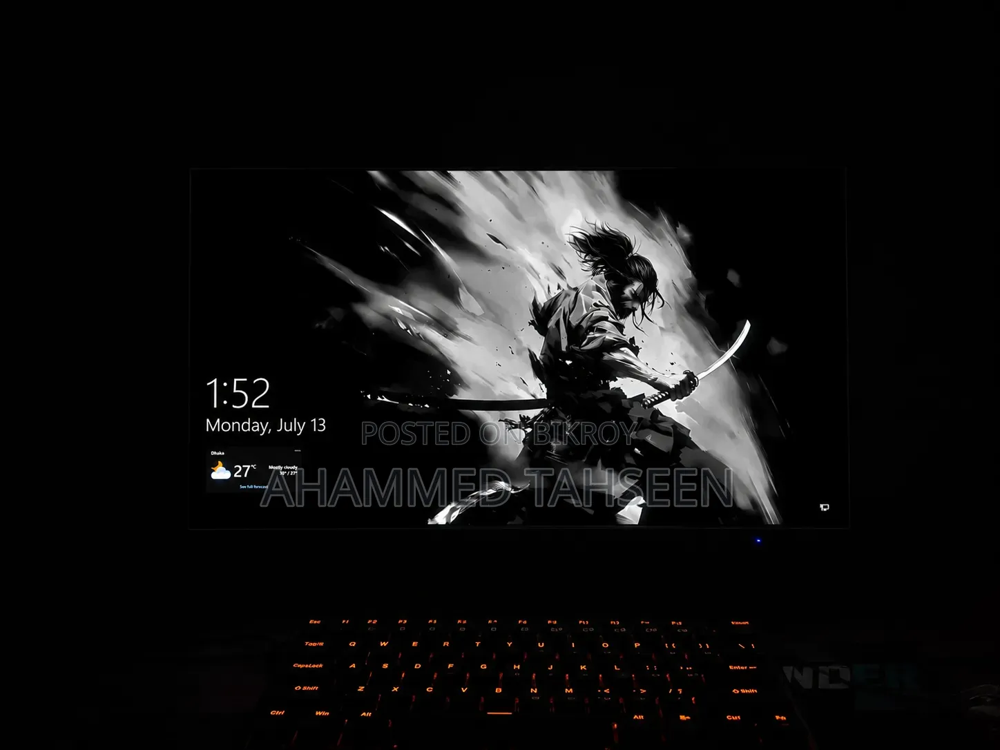 Gaming Monitor (1080p 320Hz) Thunderobot Cf25f300-W 24.5 Inch Fast IPS