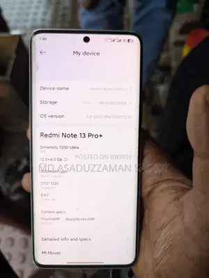 Xiaomi Redmi Note 13 Pro+ 256 GB White