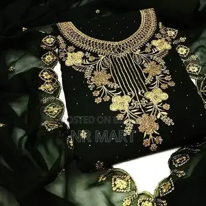 জর্জেট কাপড়ের এমব্রয়ডারি কাজ করা বাজেট ফ্রেন্ডলি ফোর পিস।