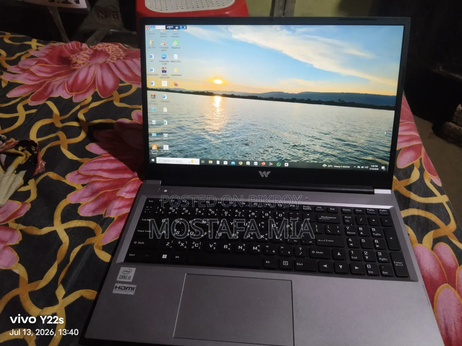 Laptop 8GB Intel Core I5 SSD 512GB