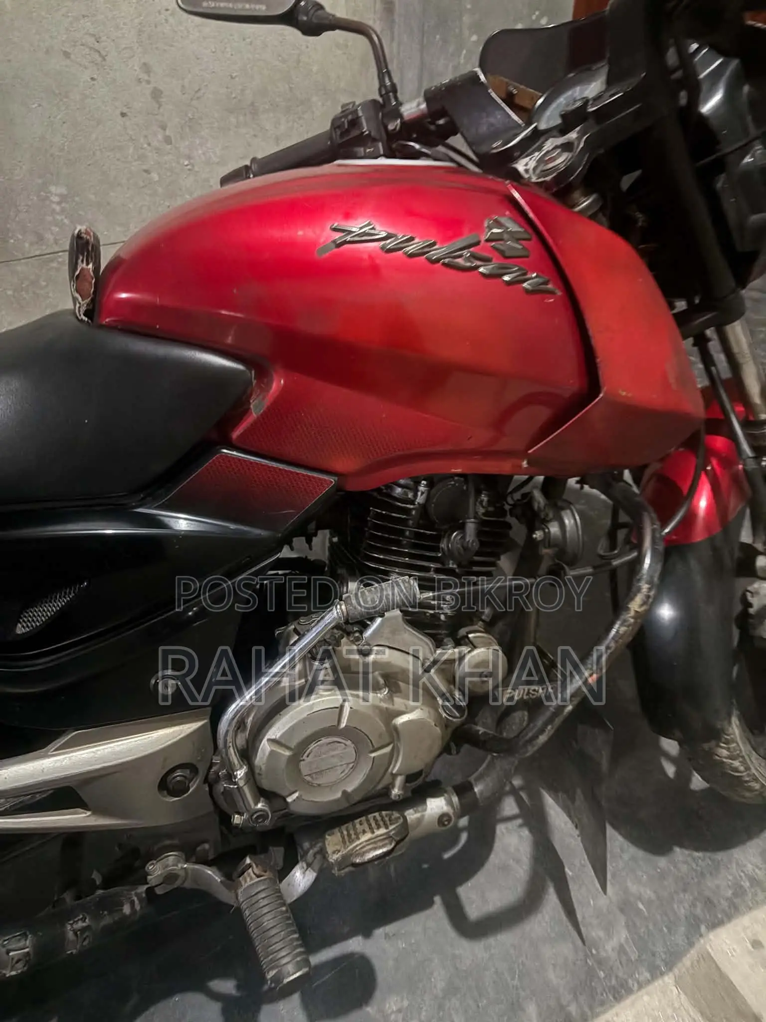 Bajaj Pulsar 150 2017 Red
