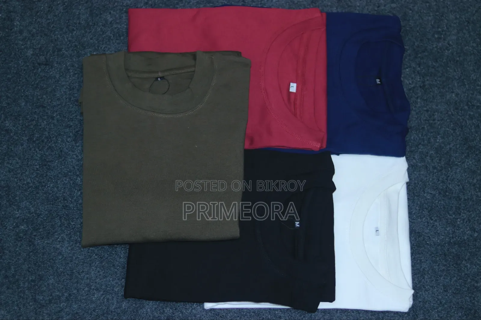 3 Pcs Drop Shoulder T-shirt