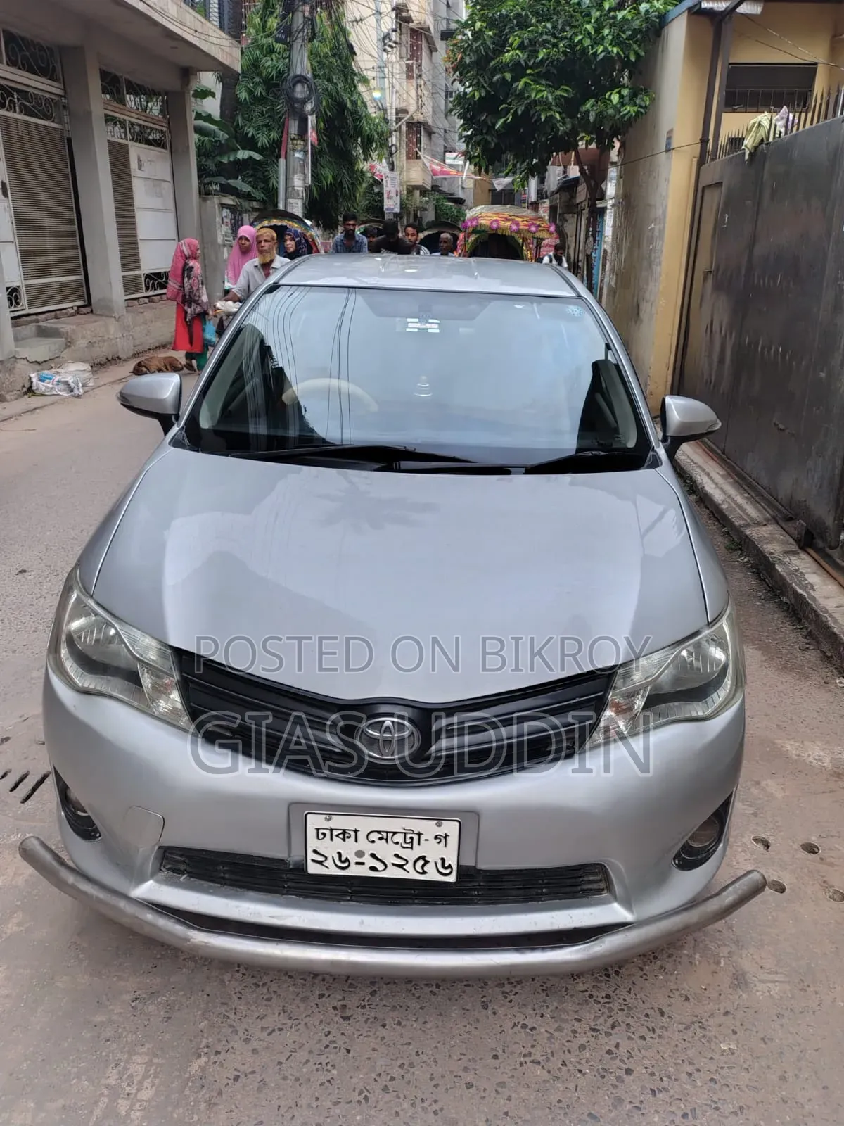 Toyota Axio 2013 Silver
