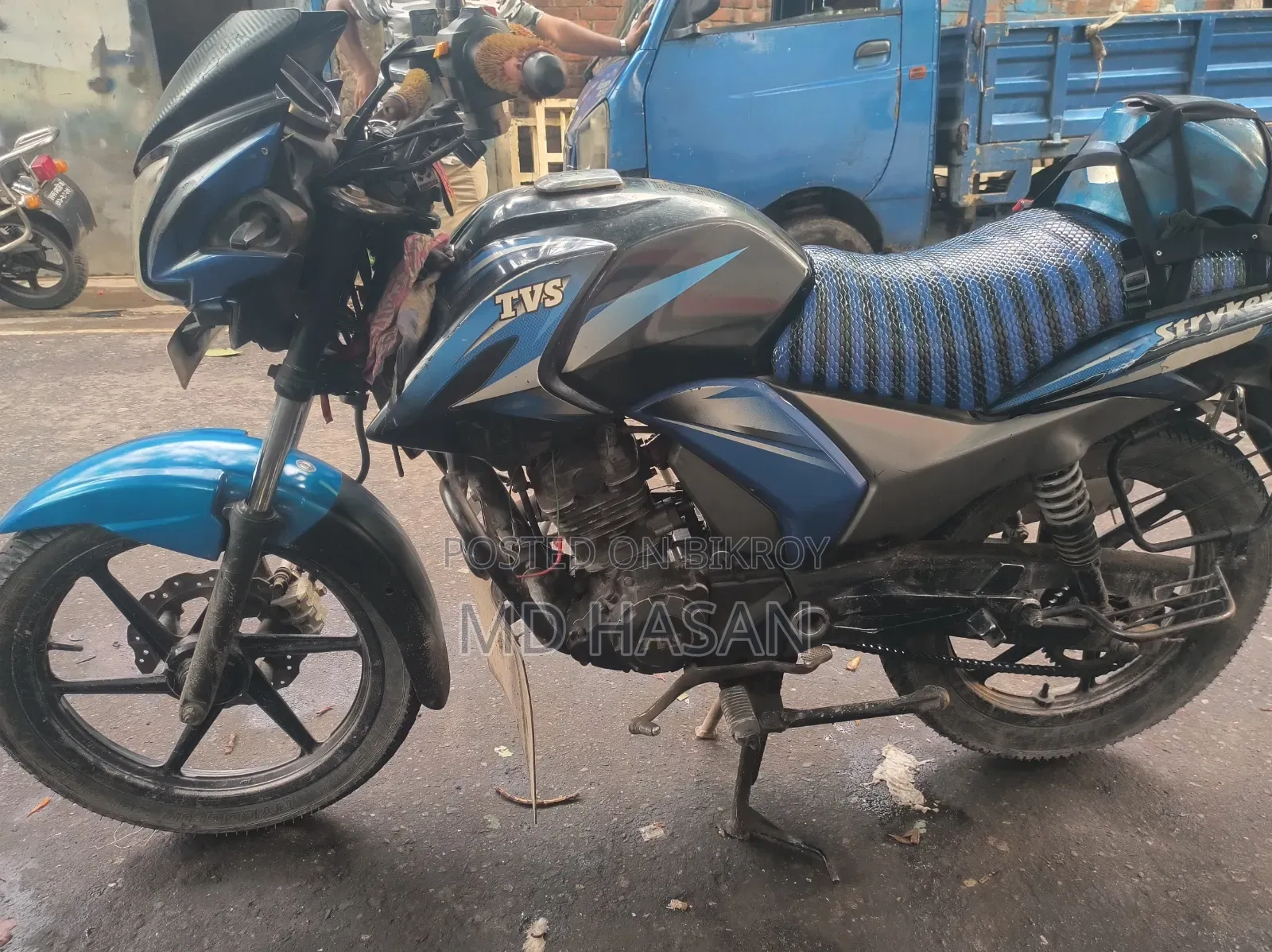 TVS Stryker 125 2018 Blue