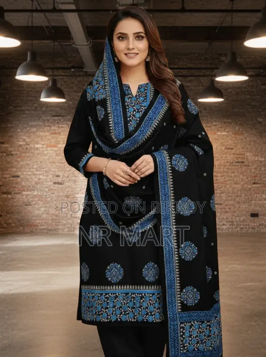 Premium Block Print Three-Piece