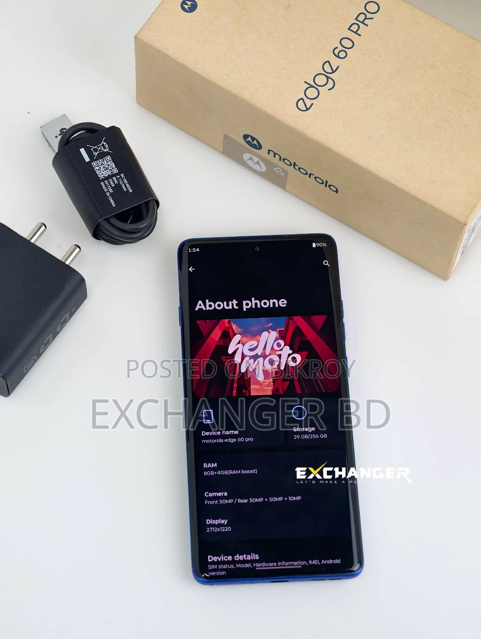 Motorola Edge 60 Pro 256 GB Blue