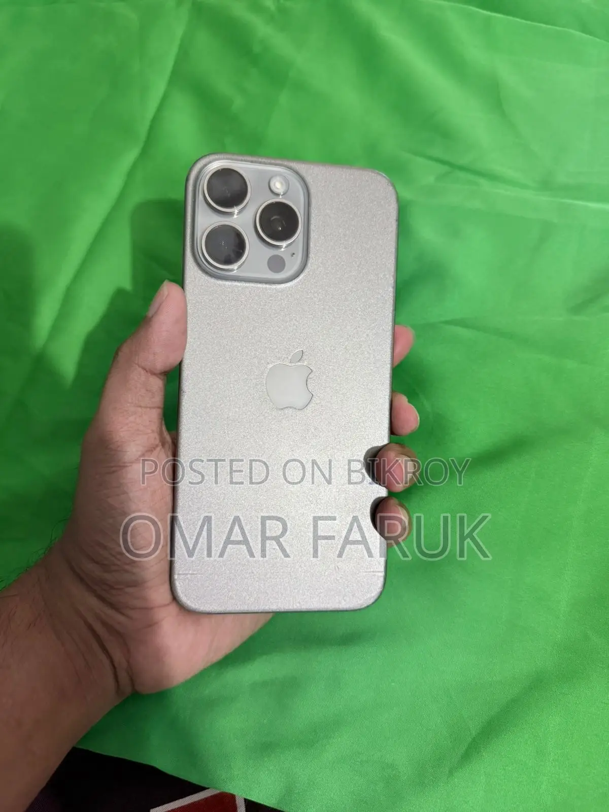 অ্যাপল আইফোন ১৫ প্রো ম্যাক্স ২৫৬ জিবি গ্রে
