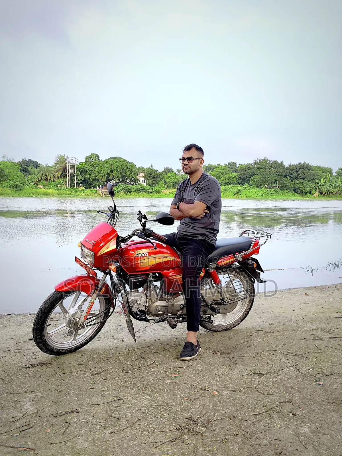 Hero Splendor Plus IBS i3S 2023 Red