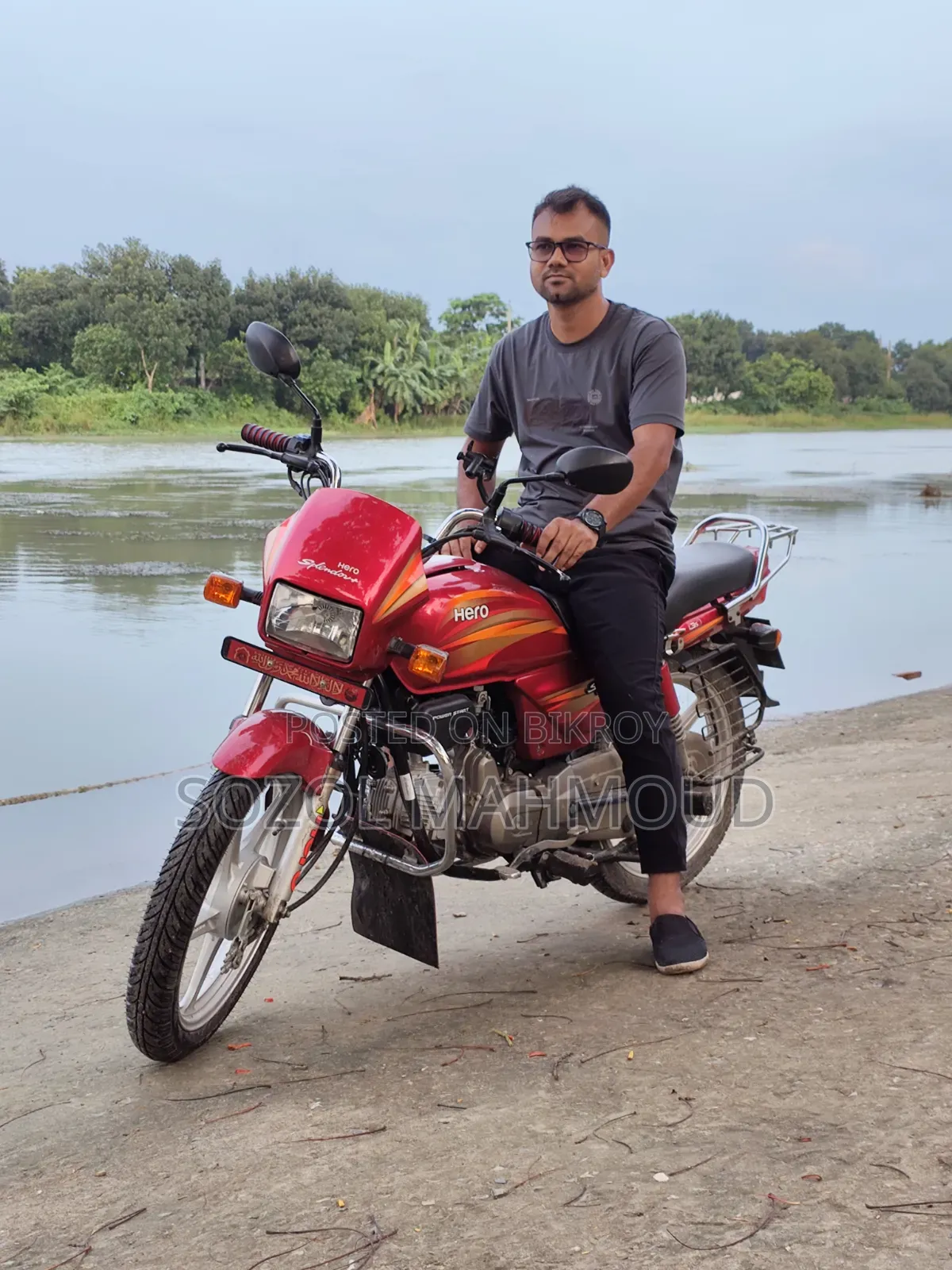 Hero Splendor Plus IBS i3S 2023 Red