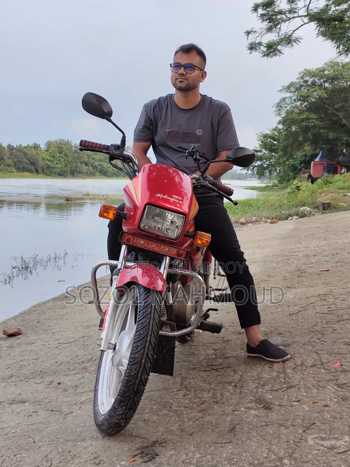 Hero Splendor Plus IBS i3S 2023 Red