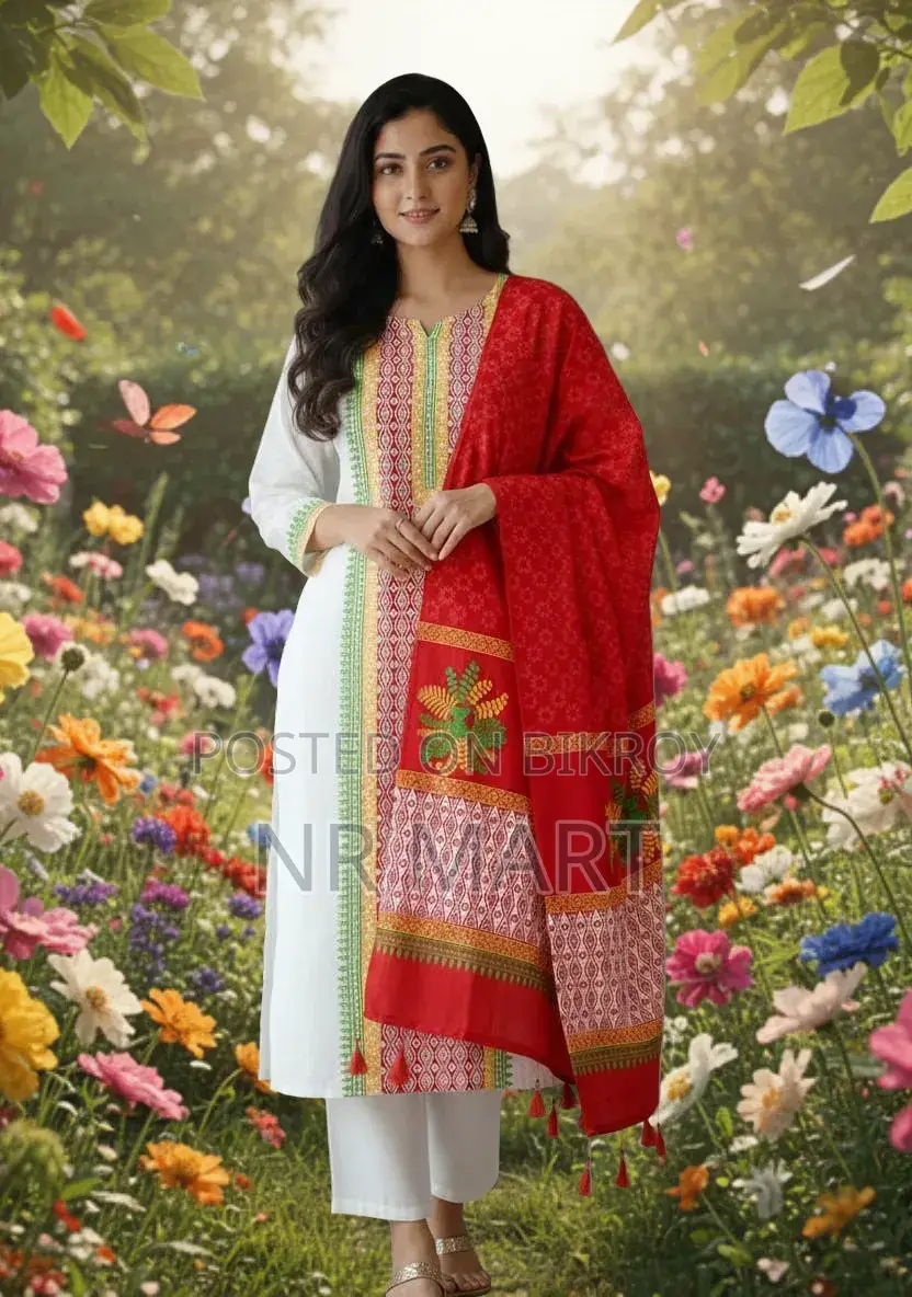 Heritage Block Print Three-Piece
