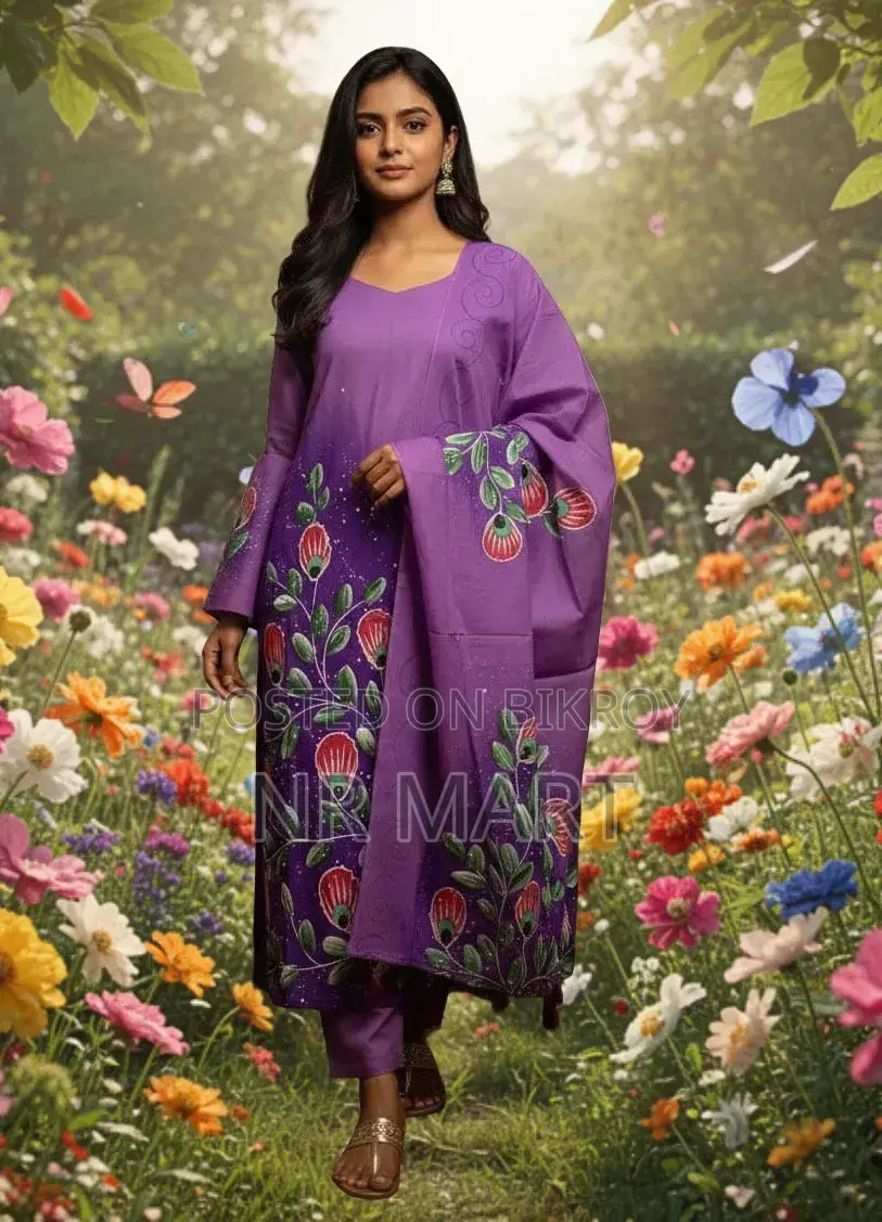Heritage Block Print Three-Piece