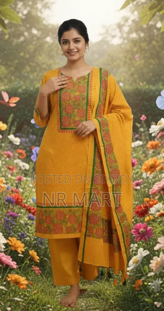 Heritage Block Print Three-Piece