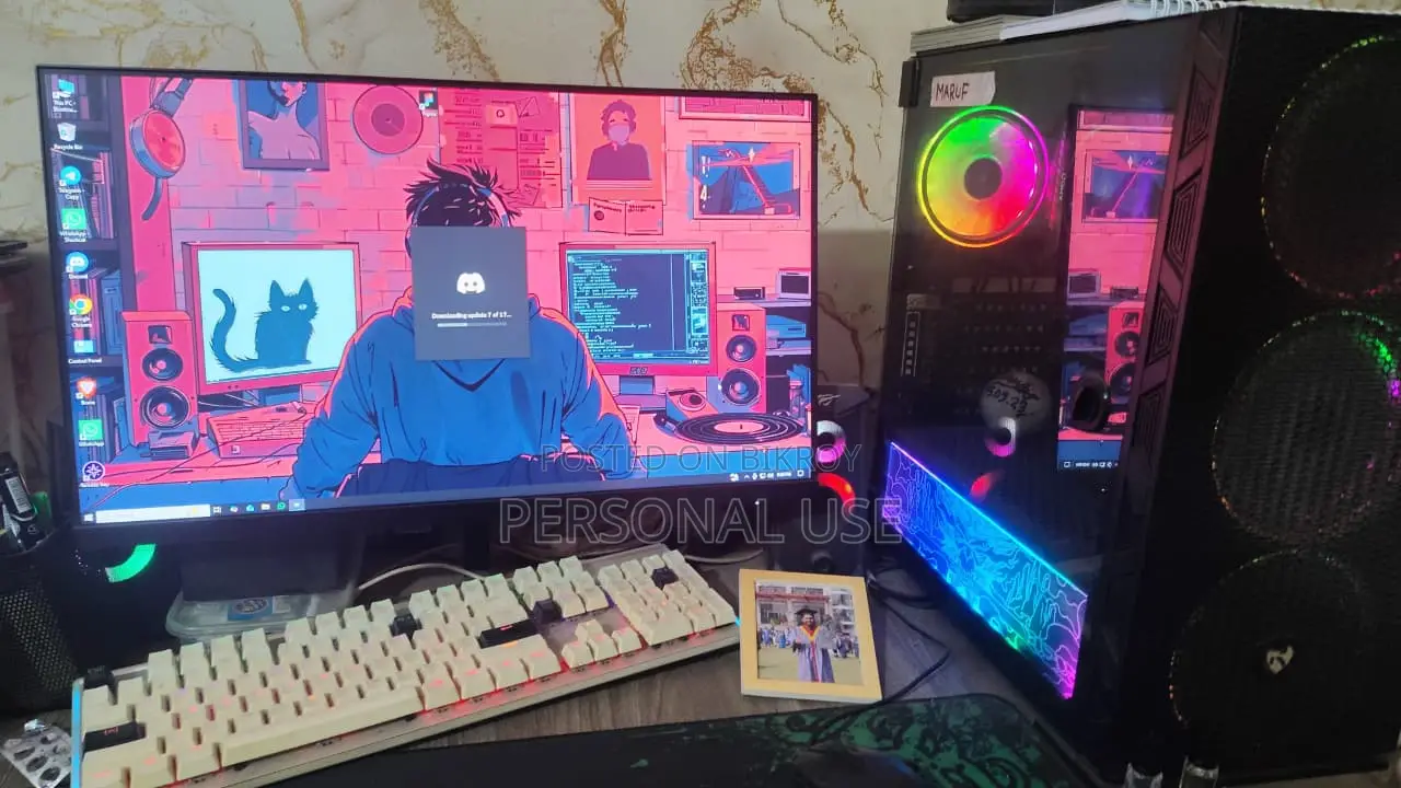 Desktop Computer 16GB AMD Ryzen 5 SSD 256GB
