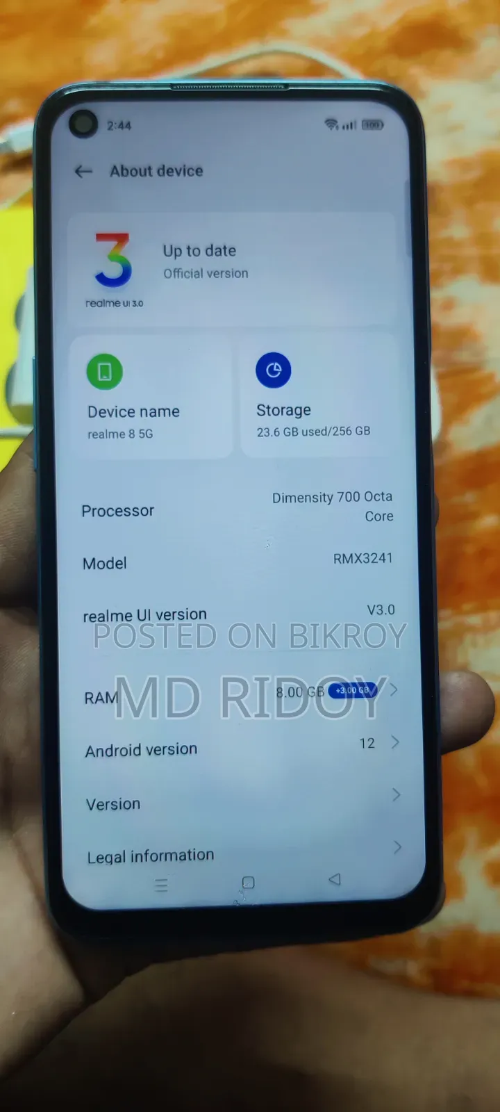 Realme 8 5G 128 GB Green