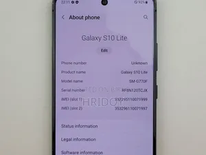 Samsung Galaxy S10 Lite 128 GB Black