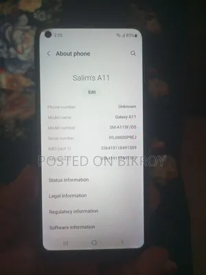 Samsung Galaxy A11 32 GB Black