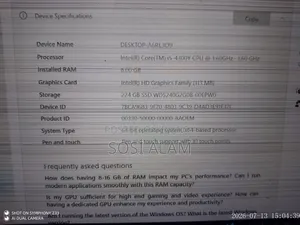 Laptop HP Stream 11 Pro G3 8GB Intel Core i5 SSD 250GB