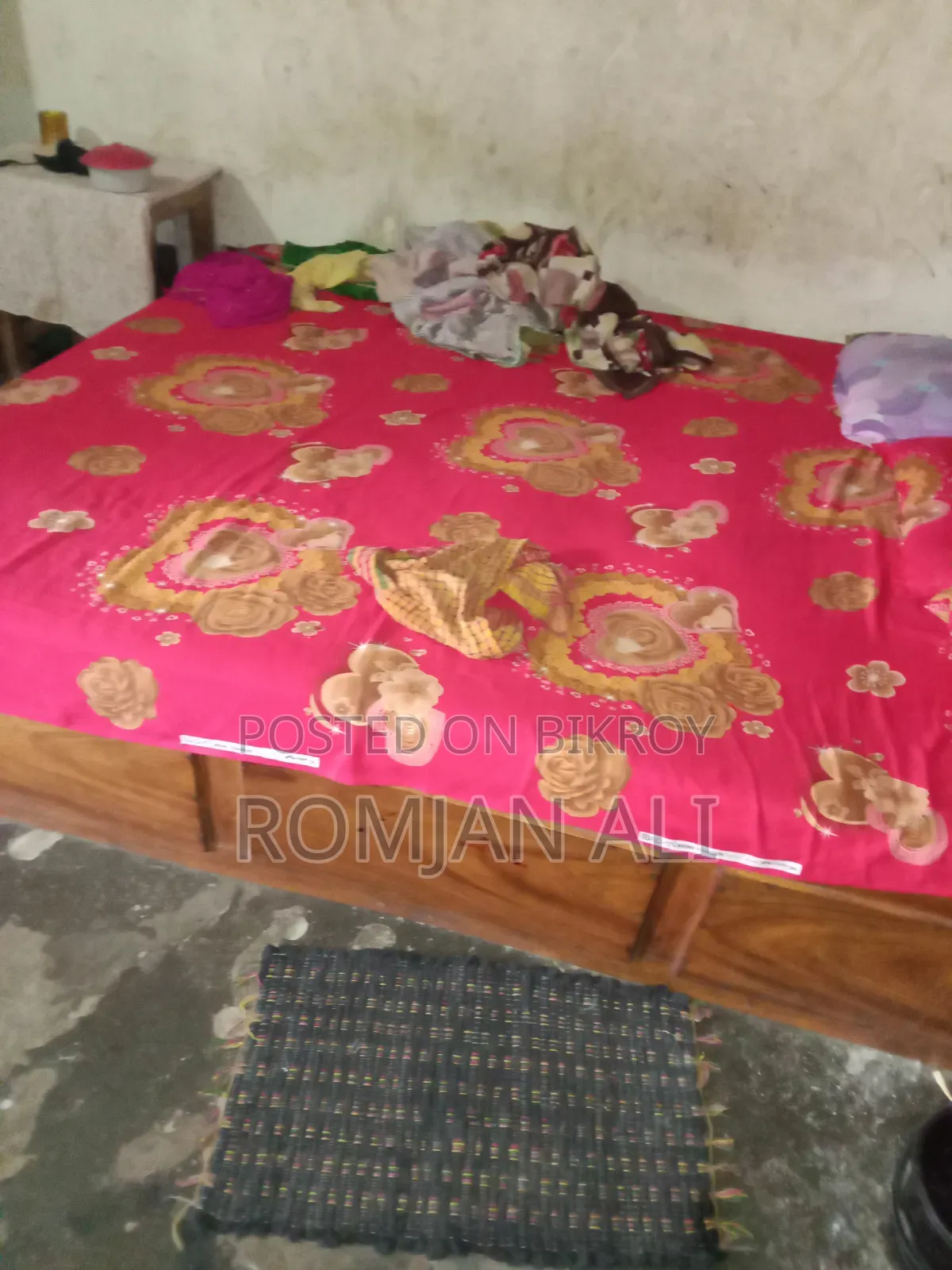 Wooden Bed