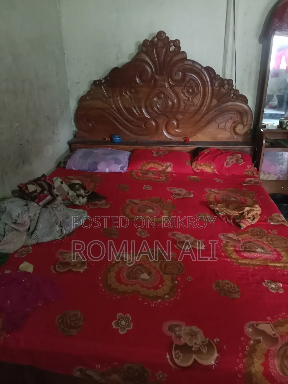 Wooden Bed