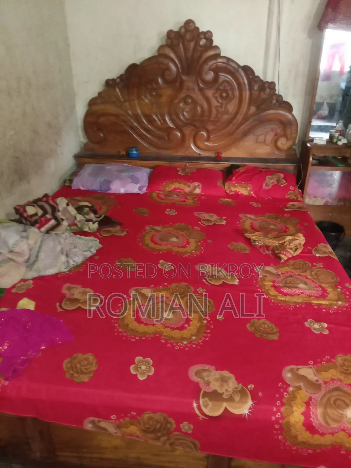 Wooden Bed