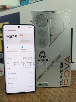 Tecno Pova Curve 256 GB Gray